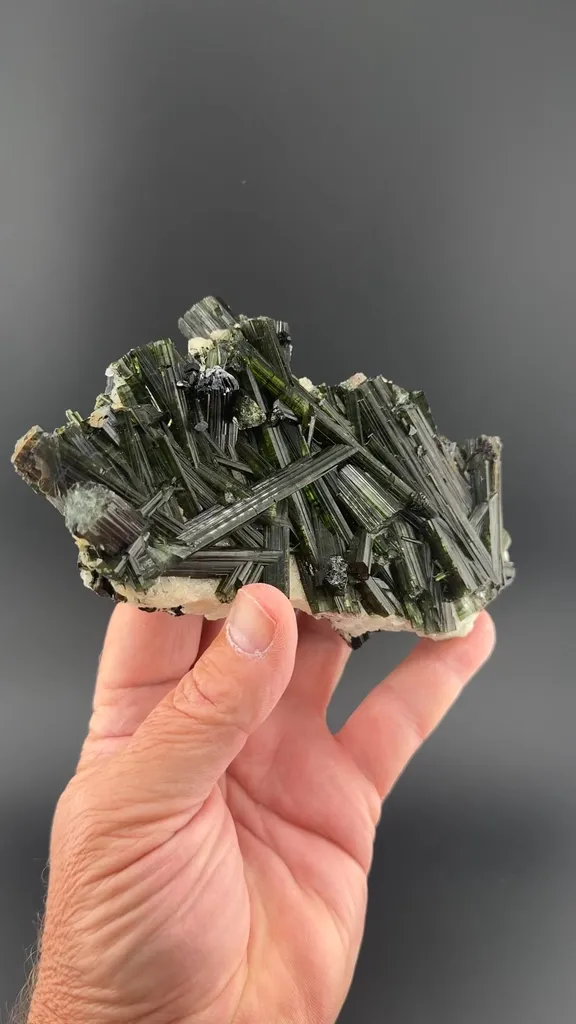 Elbaite with Albite image