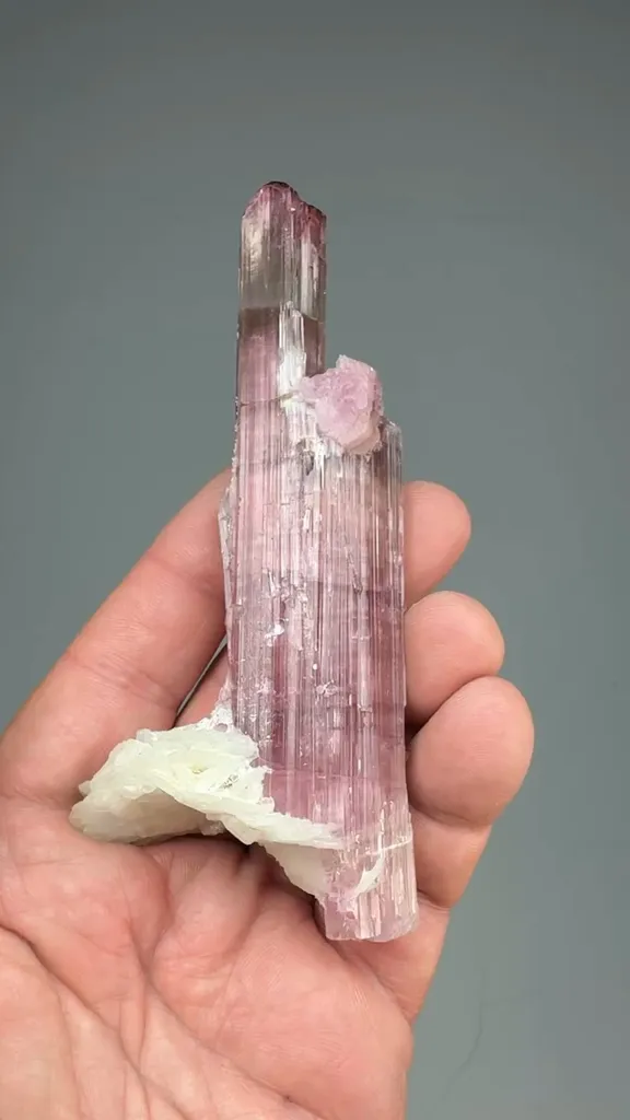Elbaite with Albite (repaired) - image 2