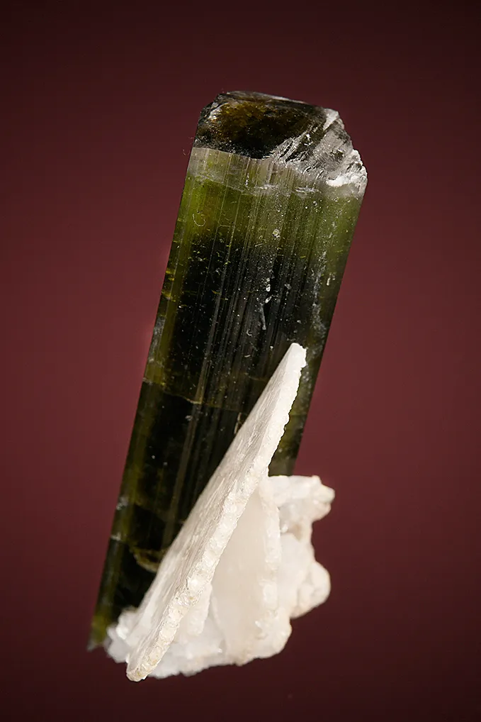 Elbaite with Albite var. Cleavelandite - image 4