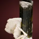 Elbaite with Albite var. Cleavelandite - image 3