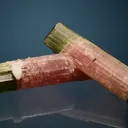 Elbaite with Albite var. Cleavelandite (repaired) - image 3