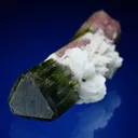 Elbaite with Albite var. Cleavelandite (repaired) - image 4