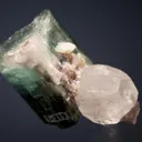 Elbaite with Beryl var. Morganite - image 3