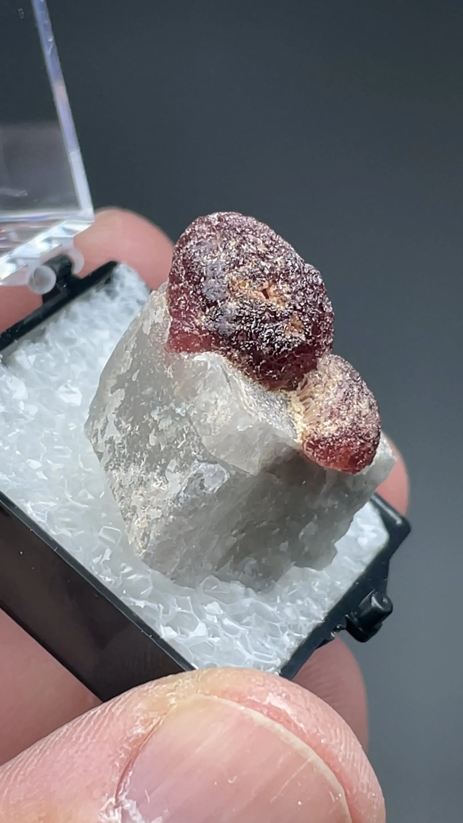 Elbaite with Calcite - image 2