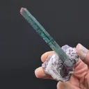 Elbaite with Cleavelandite and Lepidolite - image 2