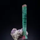 Elbaite with Cleavelandite and Lepidolite - image 1