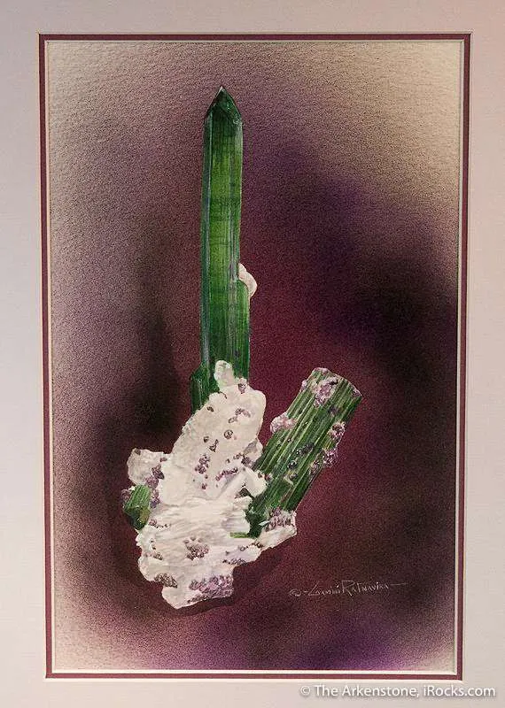 Elbaite With Clevelandite image