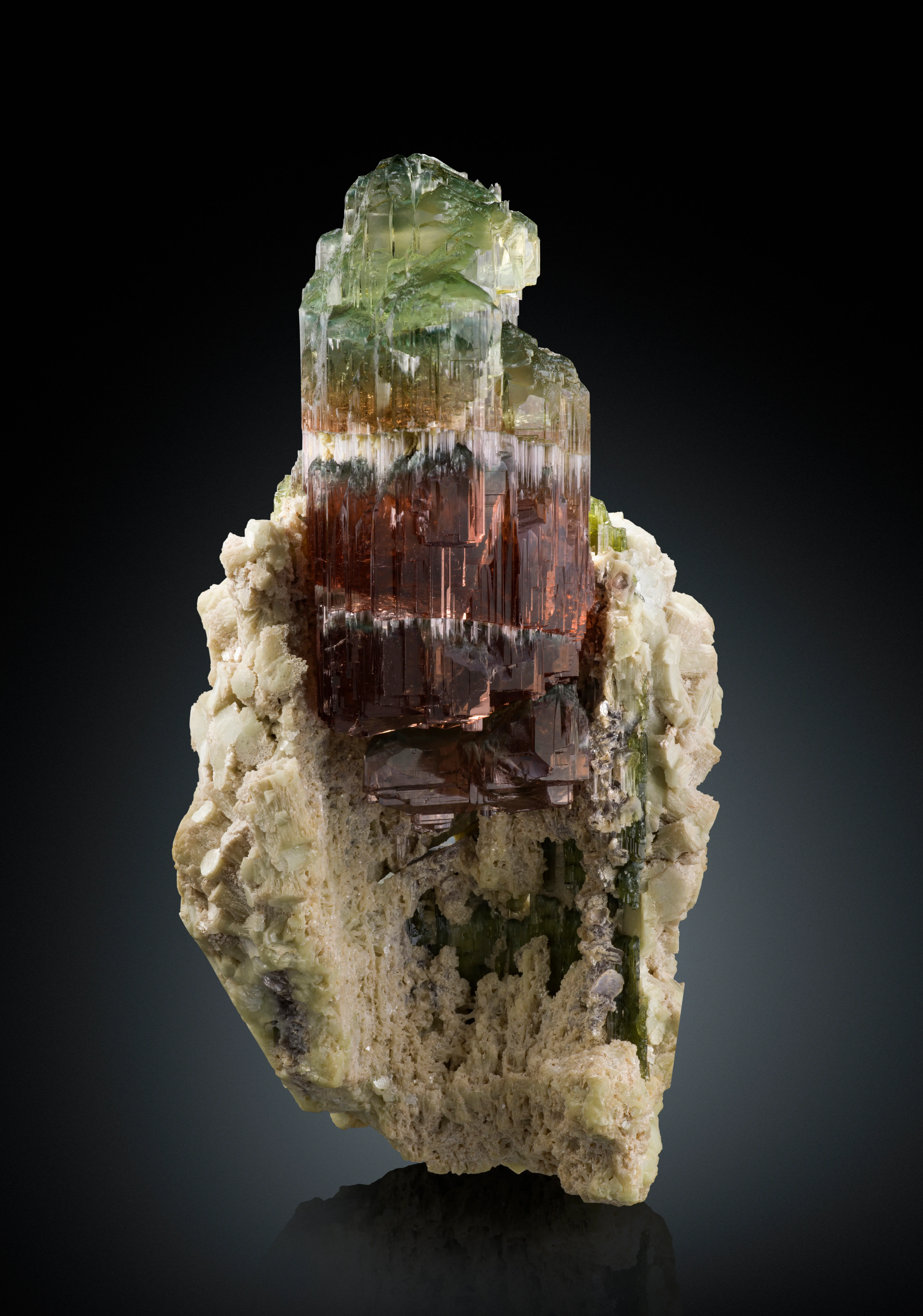 Elbaite with Cookeite - image 1