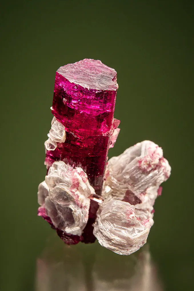 Elbaite with Lepidolite image