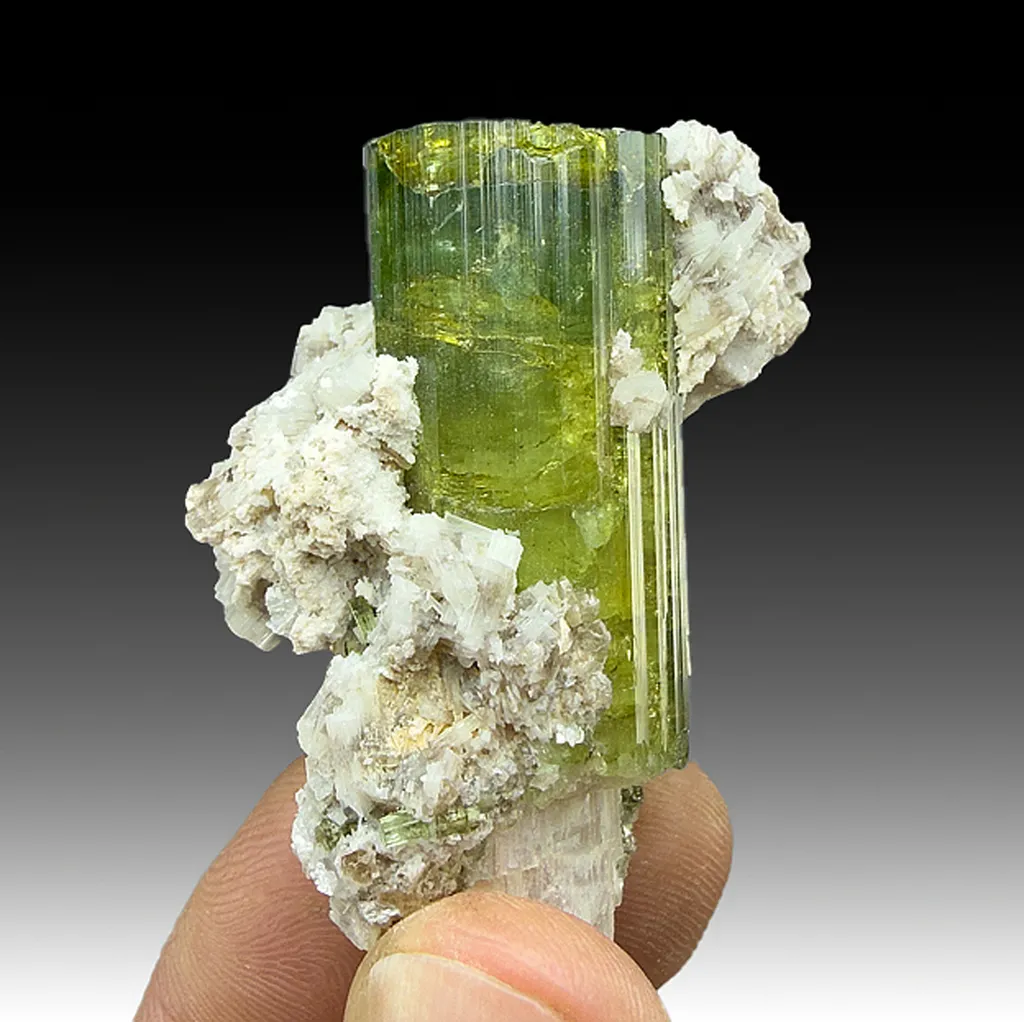 Elbaite with Lepidolite
