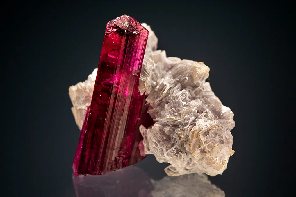 Elbaite with Lepidolite image