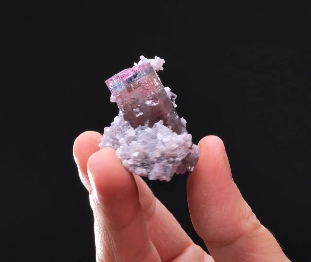 Elbaite with Lepidolite - image 2