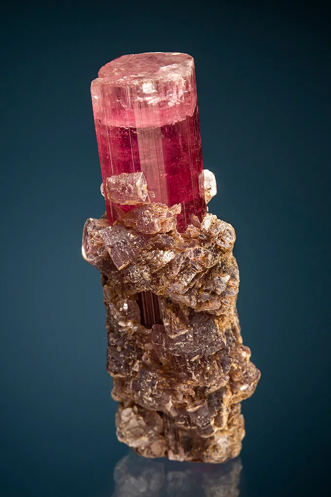 Elbaite with Lepidolite image