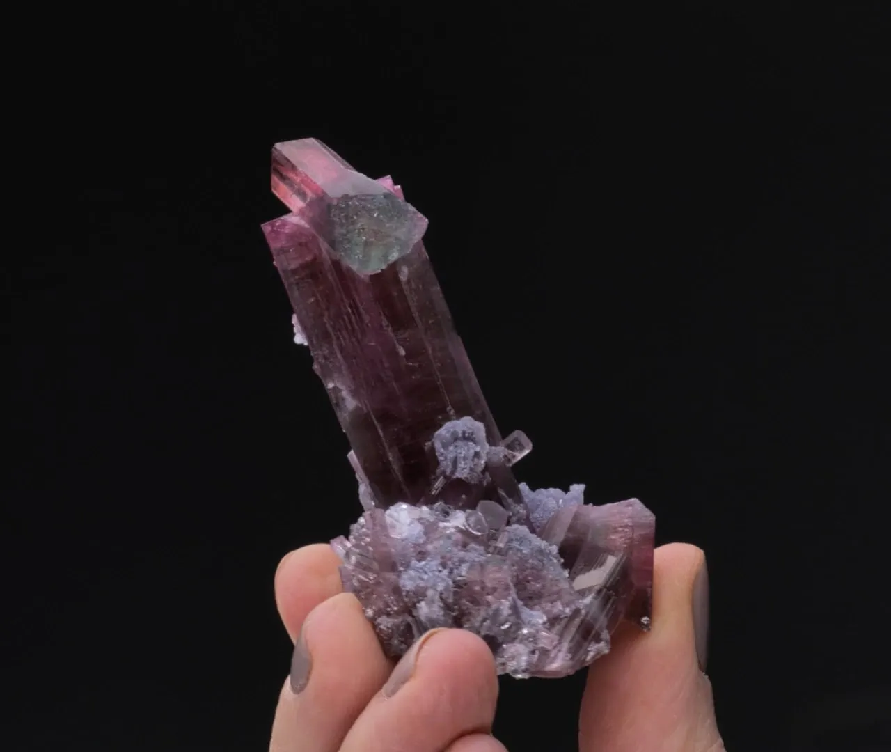 Elbaite with Lepidolite - image 2