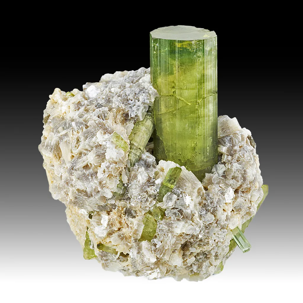 Elbaite with Lepidolite image