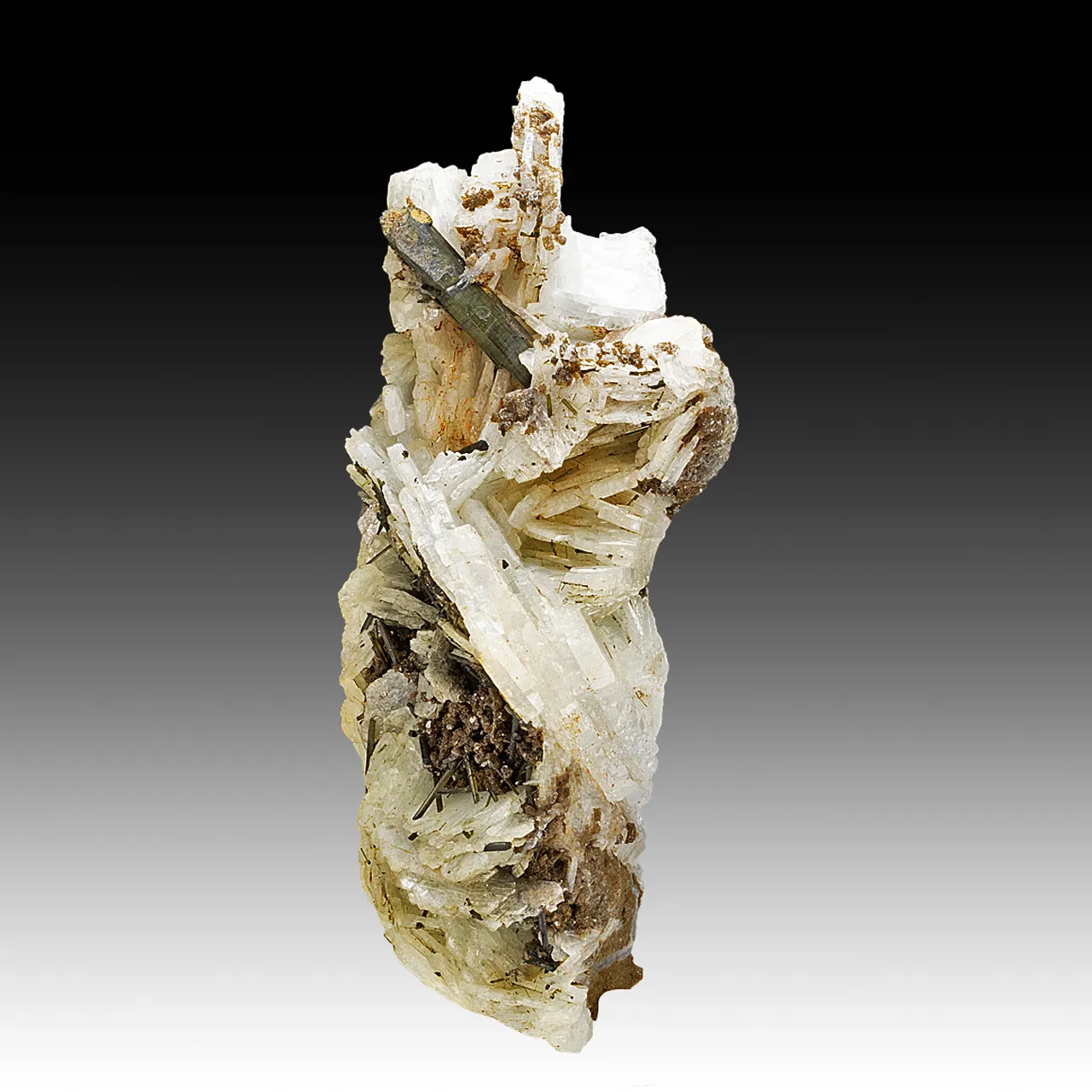 Elbaite with Lepidolite, Albite - image 1