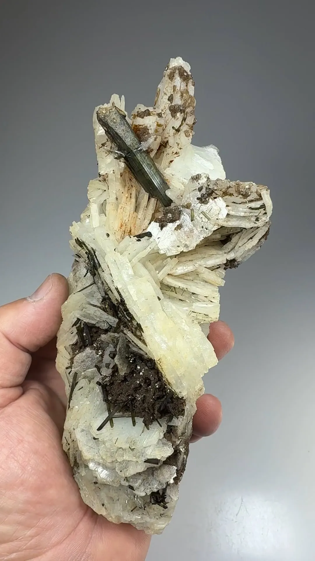 Elbaite with Lepidolite, Albite - image 2