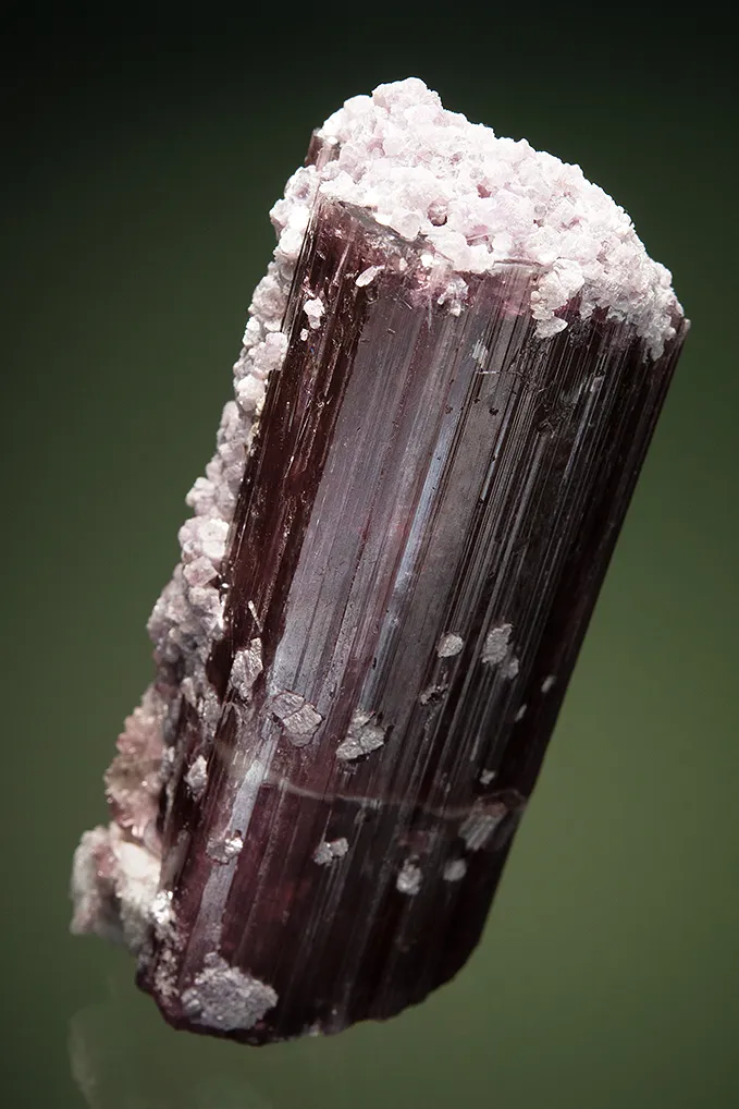Elbaite with Lepidolite & Albite var. Cleavelandite - image 2