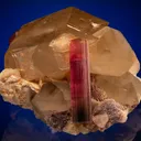 Elbaite with Lepidolite and Albite - image 1