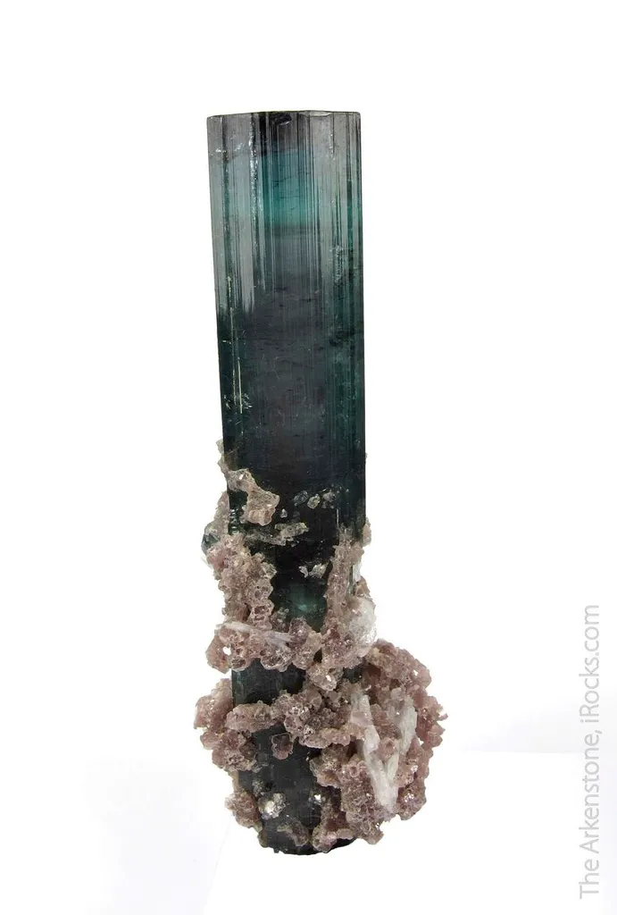 Elbaite with Lepidolite and Albite - image 3