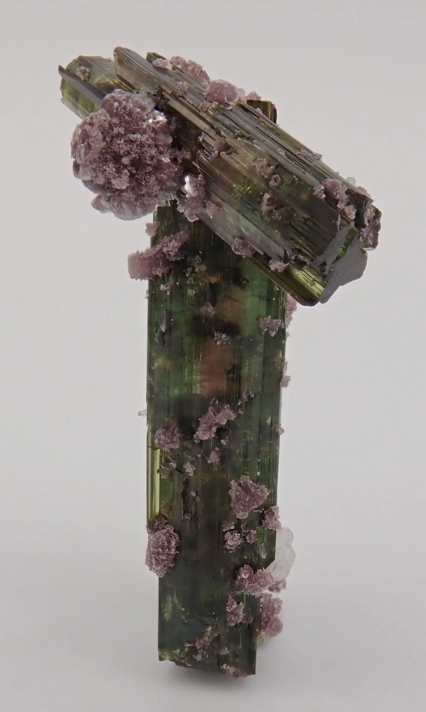 Elbaite with Lepidolite and Albite - image 4