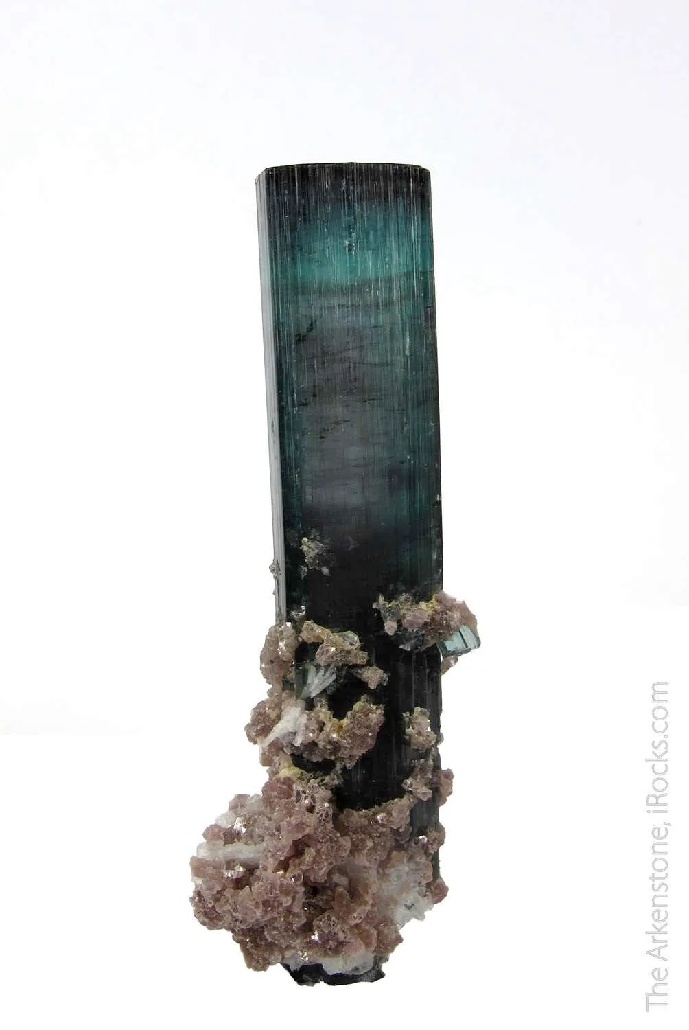 Elbaite with Lepidolite and Albite - image 5