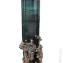 Elbaite with Lepidolite and Albite - image 1