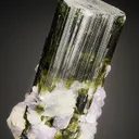 Elbaite with Lepidolite and Albite var. Cleavelandite - image 4