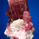 Elbaite with Lepidolite and Albite var. Cleavelandite - image 4