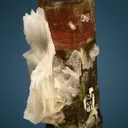 Elbaite with Lepidolite and Albite var. Cleavelandite - image 2