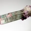 Elbaite with Lepidolite and Albite var. Cleavelandite - image 4