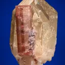 Elbaite with Lepidolite and Albite var. Cleavelandite on Quartz - image 2