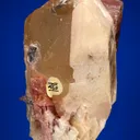 Elbaite with Lepidolite and Albite var. Cleavelandite on Quartz - image 4
