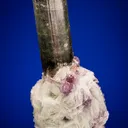 Elbaite with Lepidolite and Albite var. Cleavelandite (repaired) - image 1