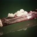 Elbaite with Lepidolite and Albite var. Cleavelandite (repaired) - image 3