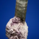 Elbaite with Lepidolite and Albite var. Cleavelandite (repaired) - image 3