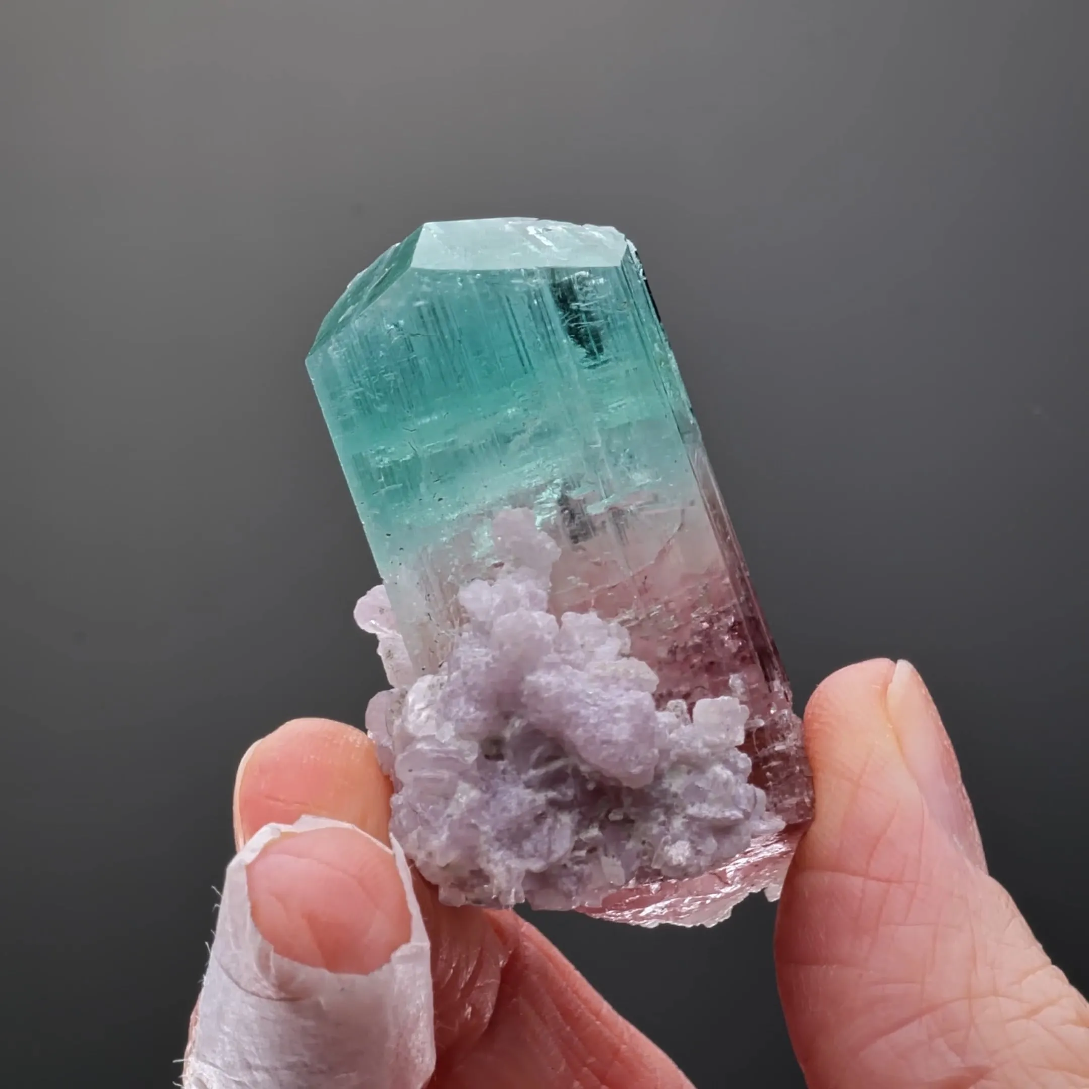 Elbaite with Lepidolite - image 2