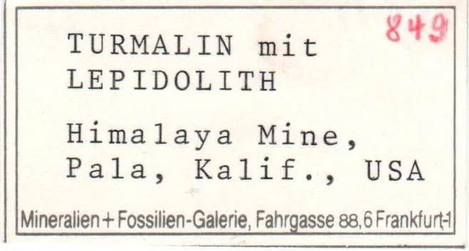 Elbaite with Lepidolite - image 6