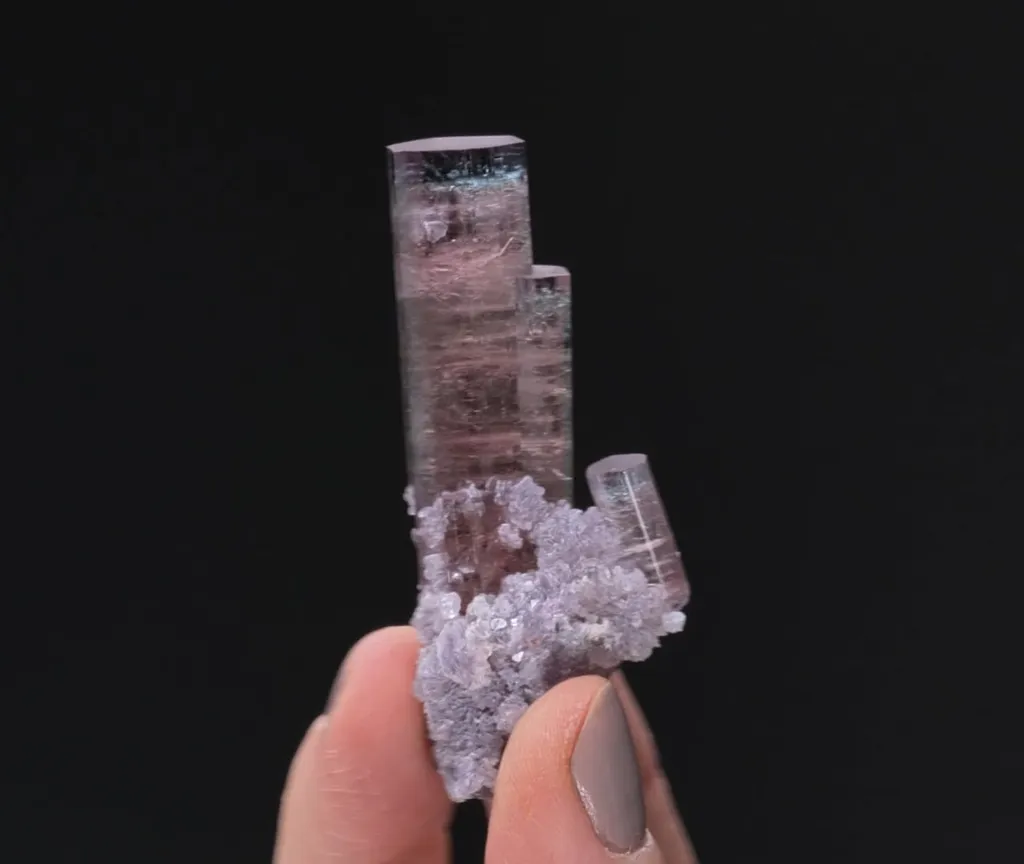Elbaite with Lepidolite - image 2