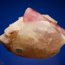 Elbaite with Lepidolite on Quartz - image 2