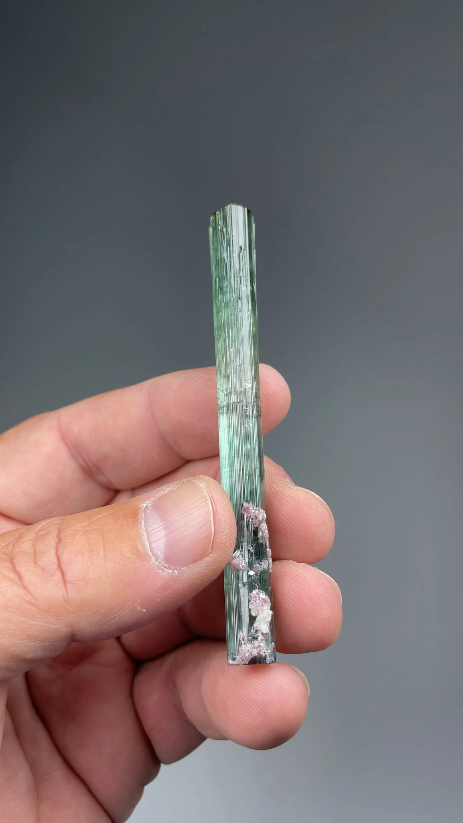 Elbaite with Lepidolite (repaired) - image 2