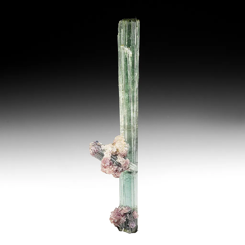 Elbaite with Lepidolite (repaired) image