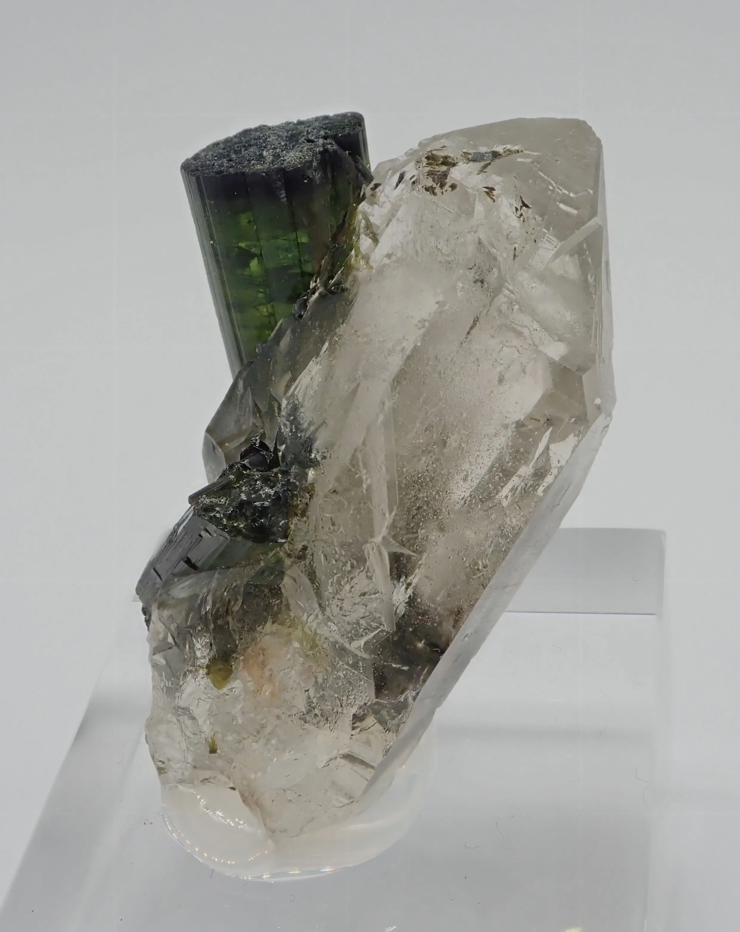 Elbaite with Quartz - image 2
