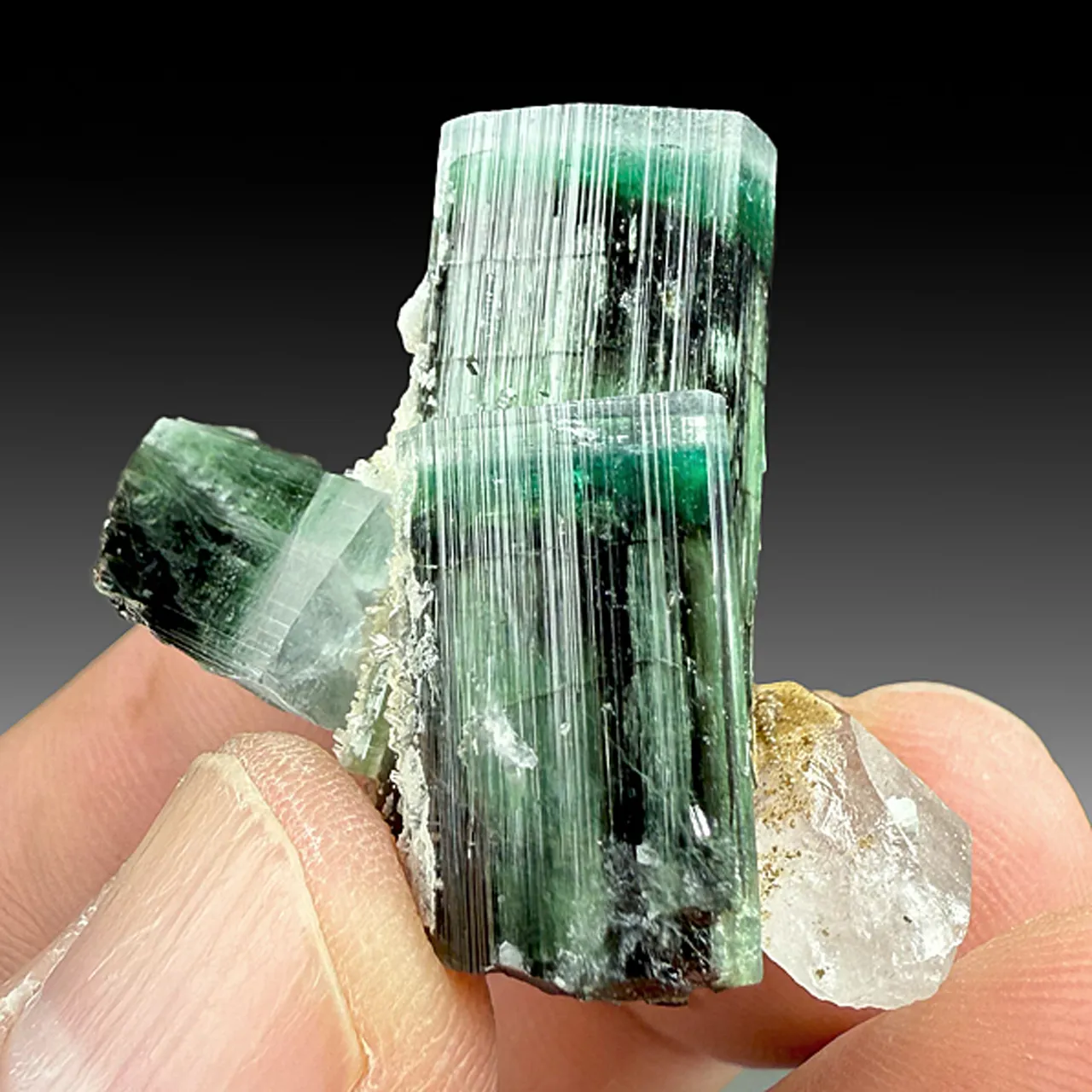 Elbaite with Quartz - image 1