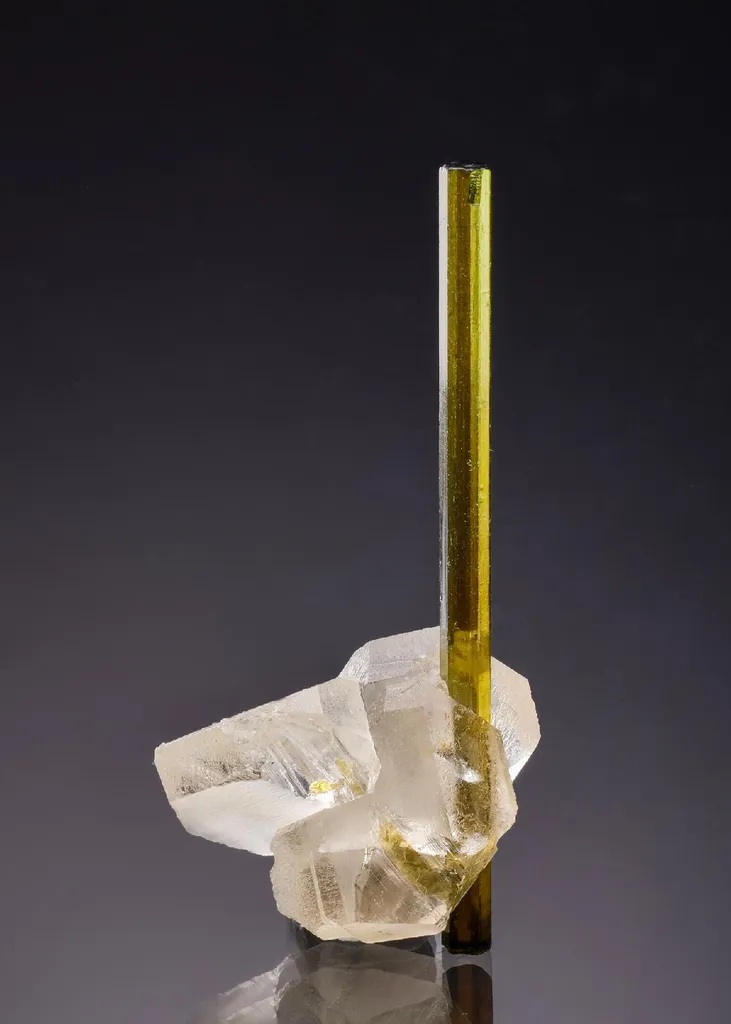 Elbaite with Quartz image