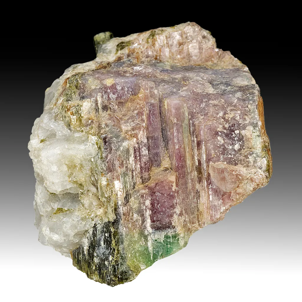 Elbaite with Quartz image