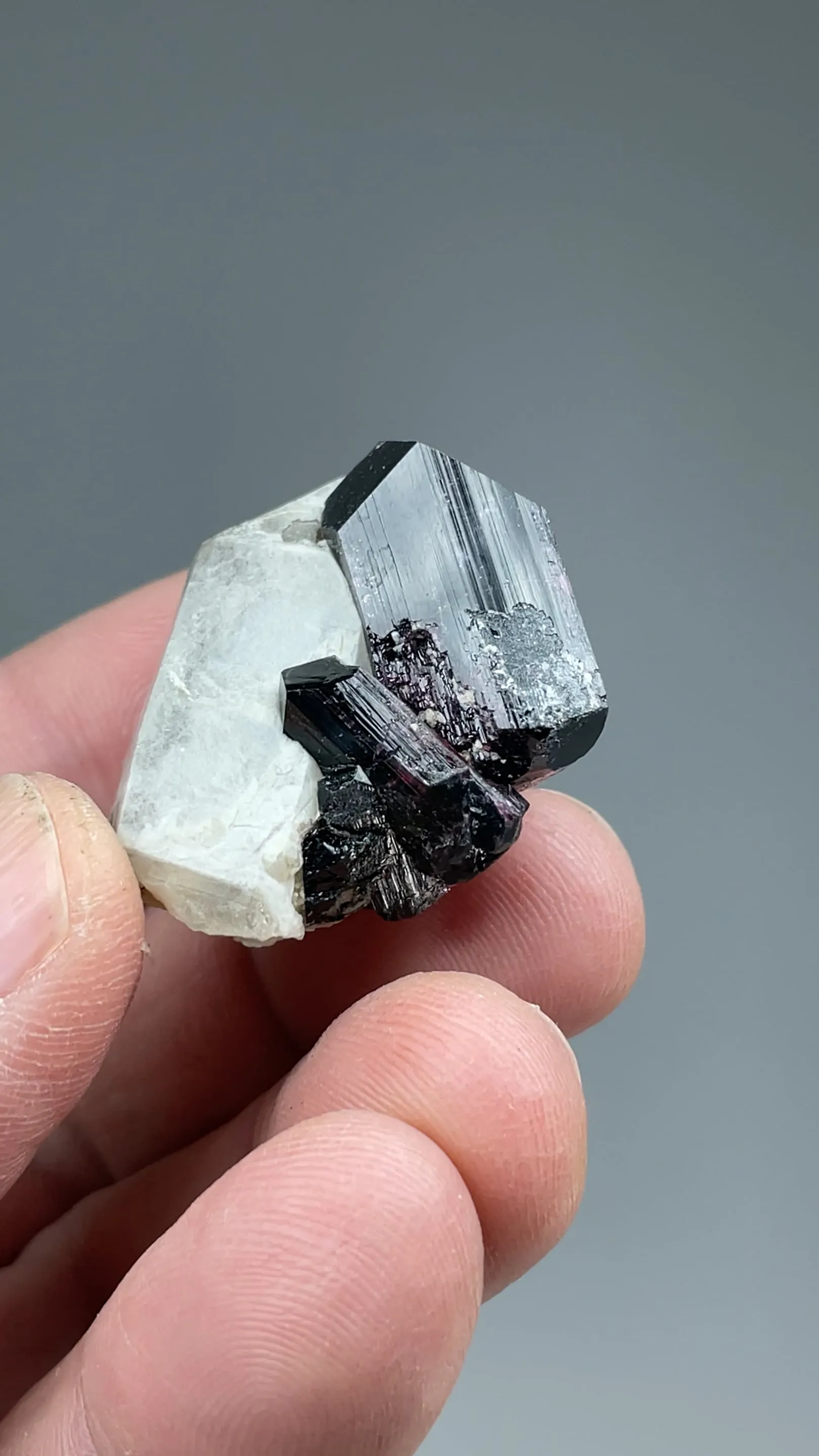 Elbaite with Quartz - image 2