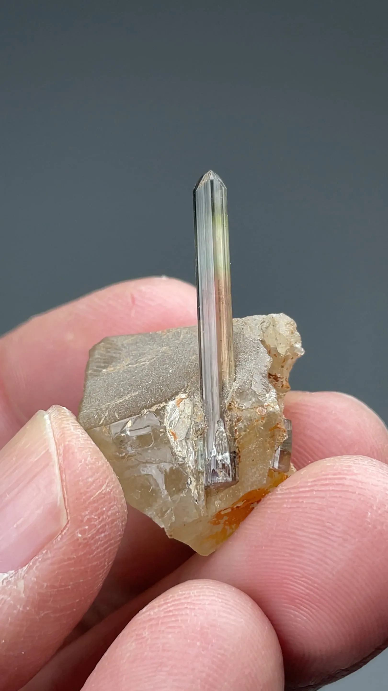 Elbaite with Quartz - image 2
