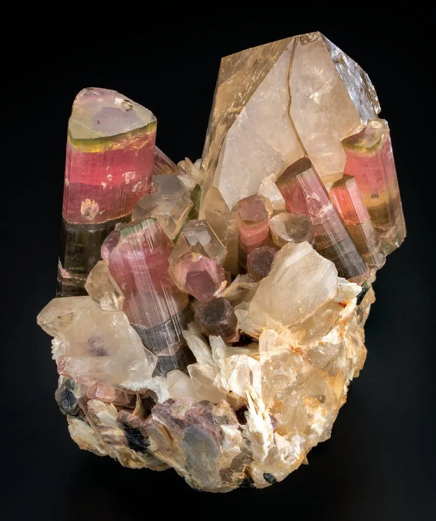 Elbaite with Quartz - image 1