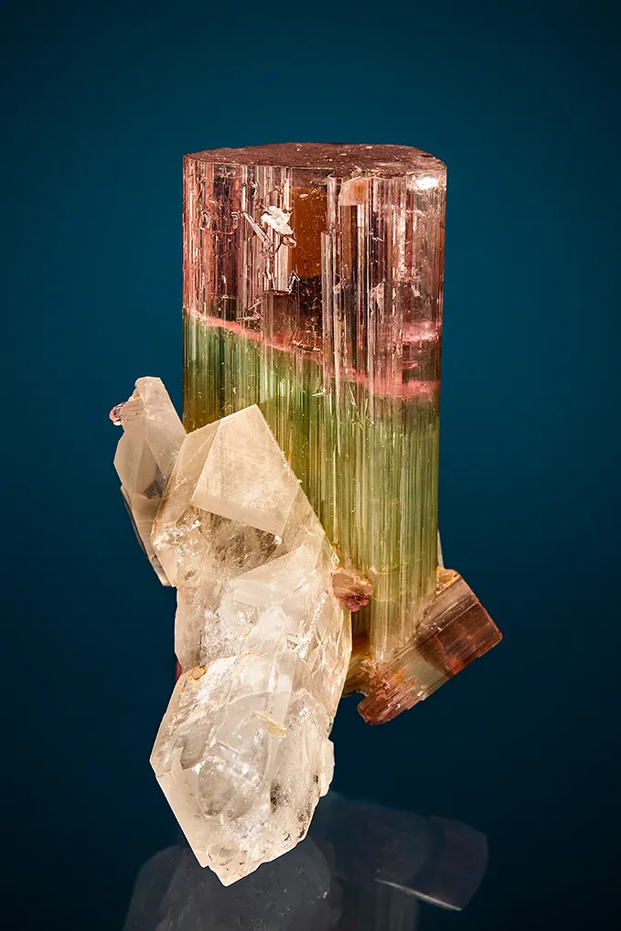 Elbaite with Quartz - image 3